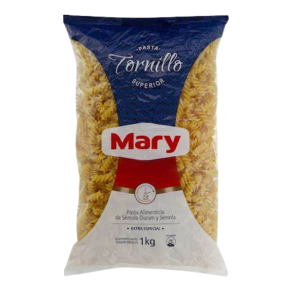 pasta mary tornillos